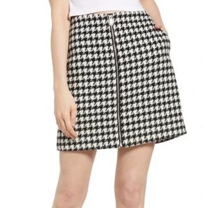 NWOT - Vero Moda Maria Houndstooth Skirt - Size 6